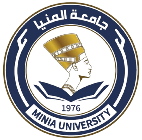 Minia University logo